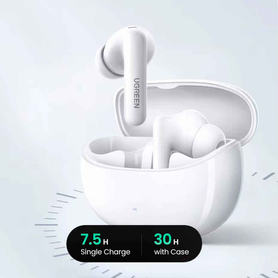 ОБЗОР UGREEN HiTune T3 Pro VS Redmi Buds 5 - Насколько Хорошее Звучание в Сегменте до $30? 53 Ugreen HiTune S3 - промо-зарядка
