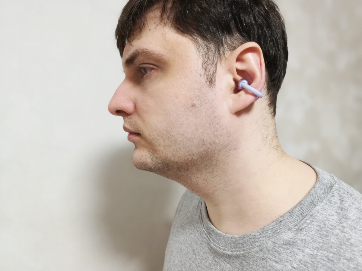 Haylou Airfree OW03  в ухе