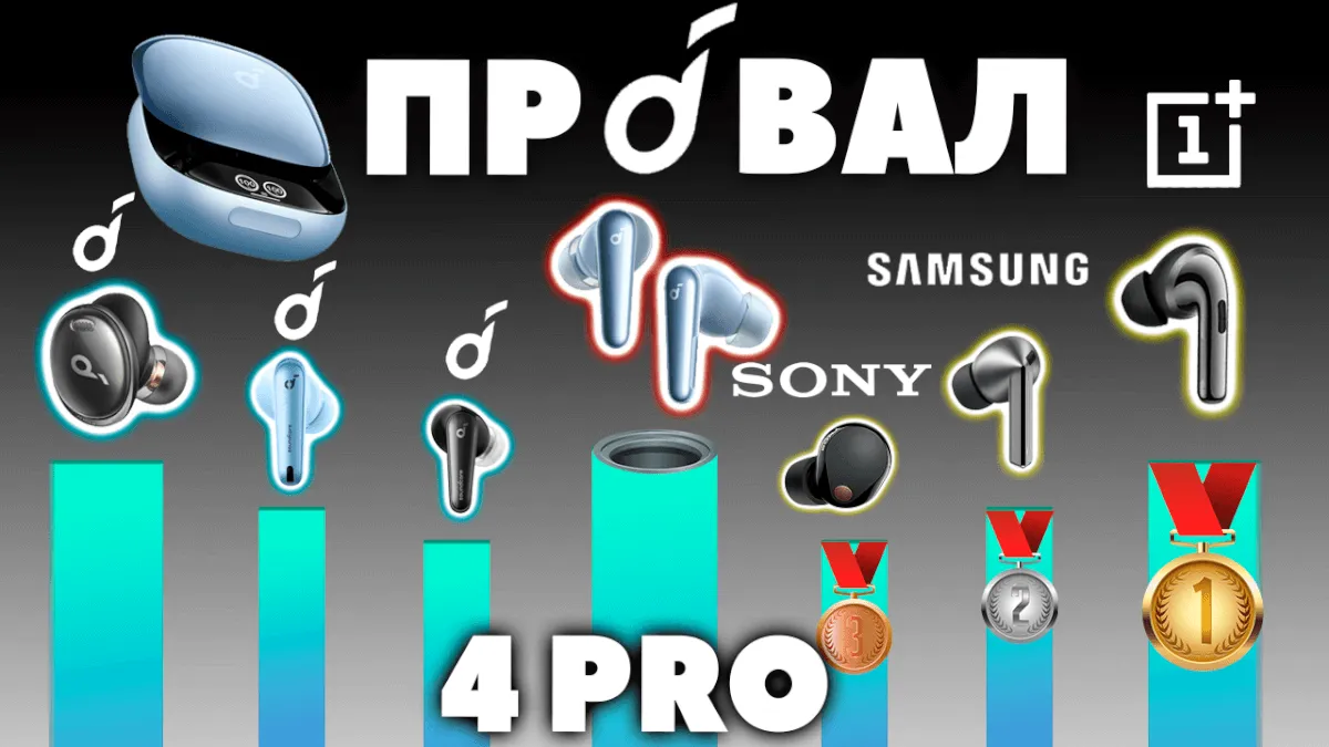 Обзор Anker SoundCore Liberty 4 Pro (2024) vs 3 Pro vs 4 NC - Лучше Чем OnePlus Buds 3 Pro? 6 Обзор Anker SoundCore Liberty 4 Pro (2024) vs 3 Pro vs 4 NC — Лучше Чем OnePlus Buds 3 Pro?
