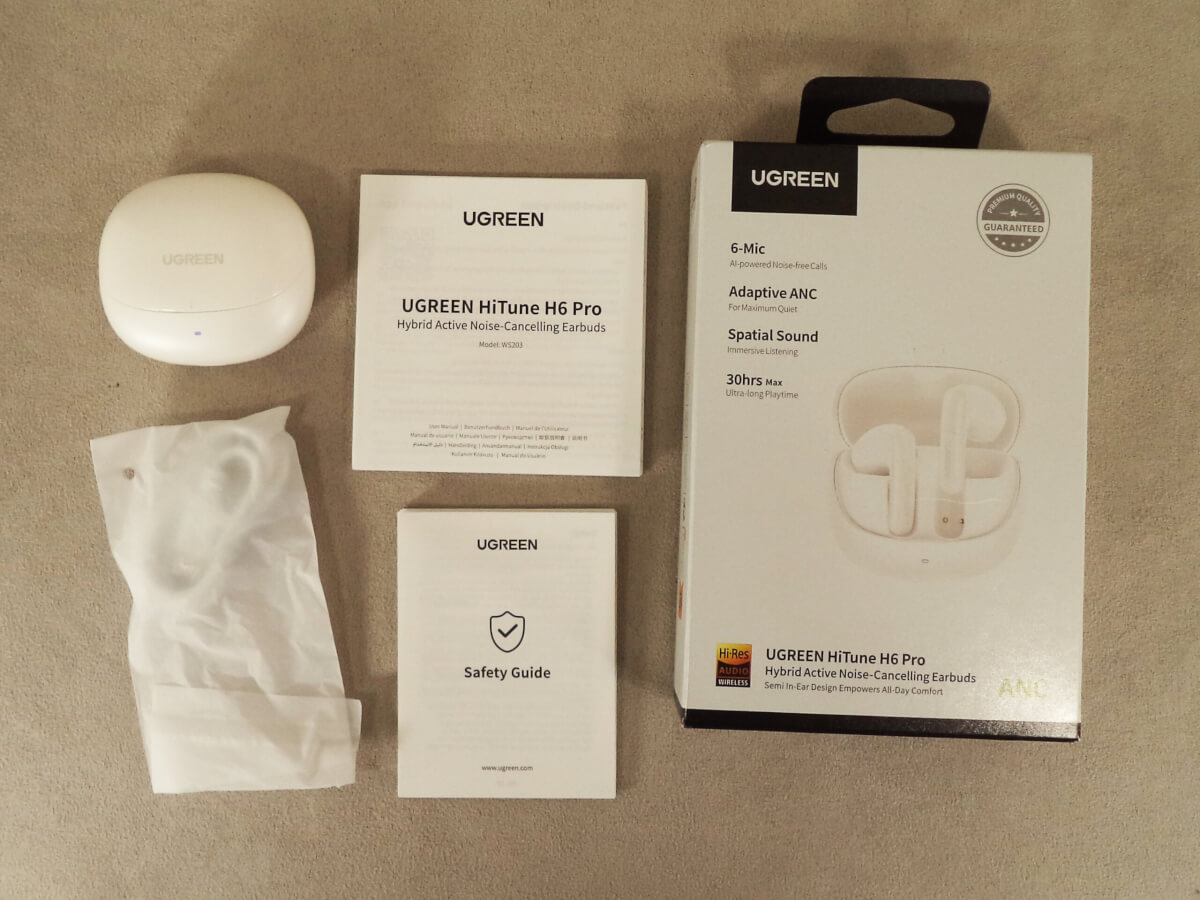 Ugreen HiTune H6 Pro - комплектация