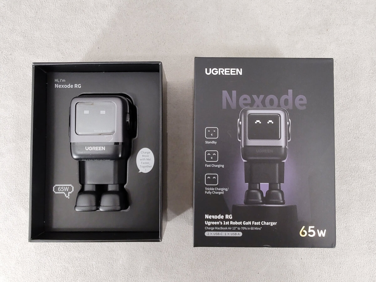 Обзор UGREEN Uno Qi2 - Лучшее Беспроводное Зарядное Устройство для Apple и Android 70 UGREEN Nexode RG 65 Вт - комплектация