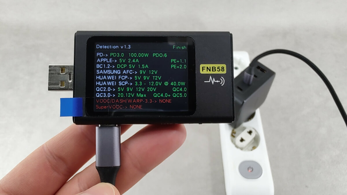 Обзор UGREEN GaN CD226 - Универсальное 100W Зарядное Устройство для Apple и Android 7 UGREEN Nexode CD226 100W - протоколы зарядки USB-C2