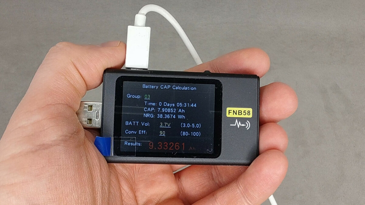 Tronsmart Mirtune S100 - емкость батареи