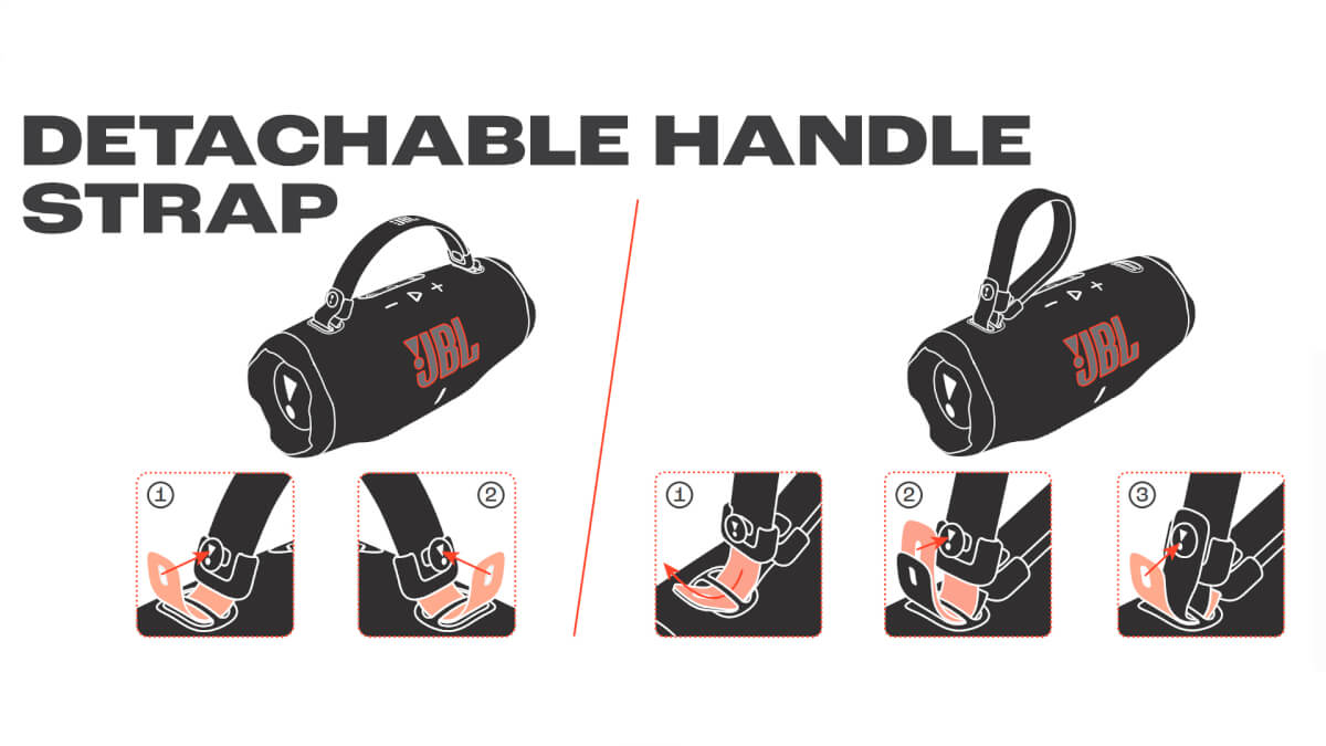 JBL Charge 6 универсальный ремешок