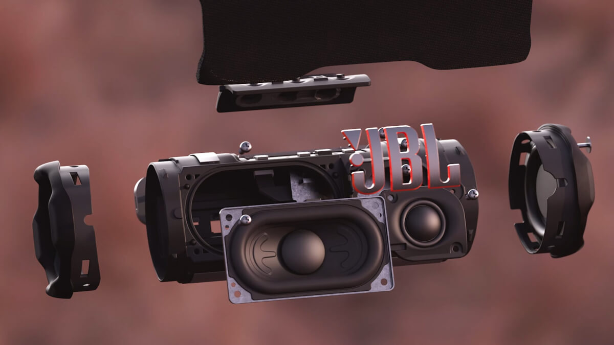 JBL Flip 7 - драйвера
