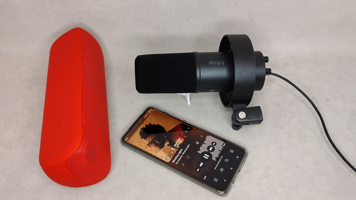 Запись звучания Anker SoundCore Motion+