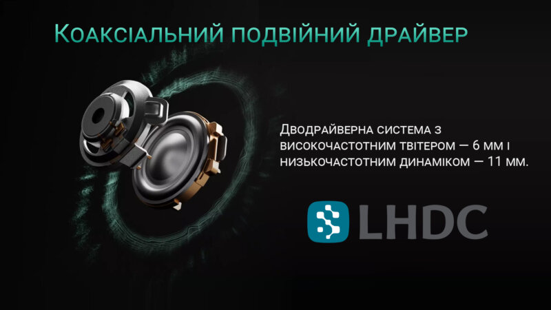 Коаксіальний подвійний драйвер