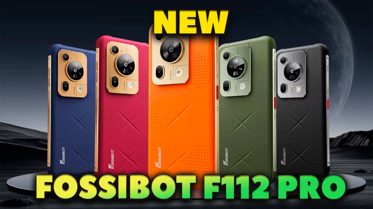 New Fossibot F112 PRO 5G - Budget Long-lasting and UNLIMITED Smartphone for $159 (7150 mAh Battery)