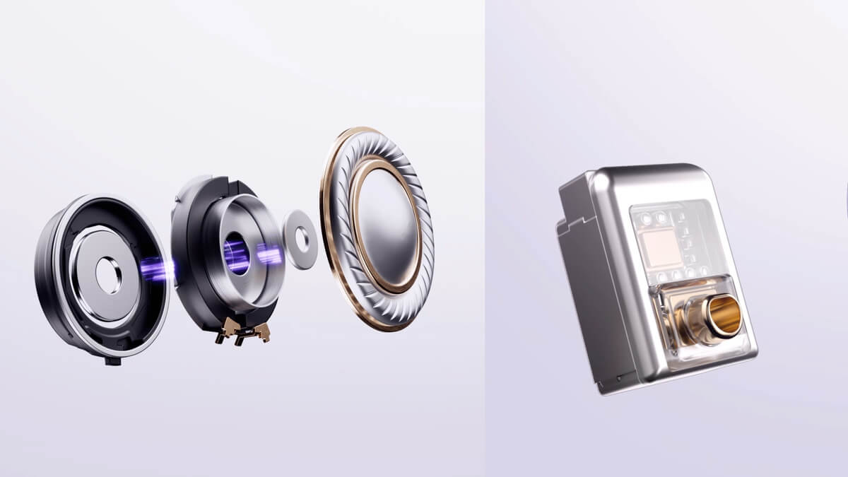 Huawei Freebuds 6: визуализация драйвверов