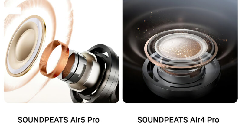 SOUNDPEATS Air5 Pro -sound