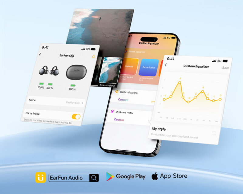 EarFun Clip - фирменное приложение