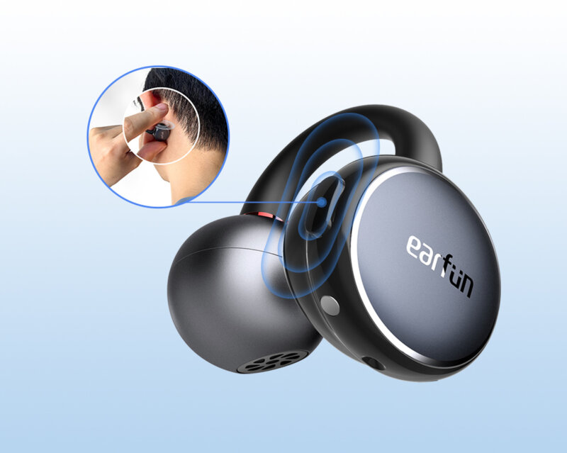 EarFun Clip - кнопка