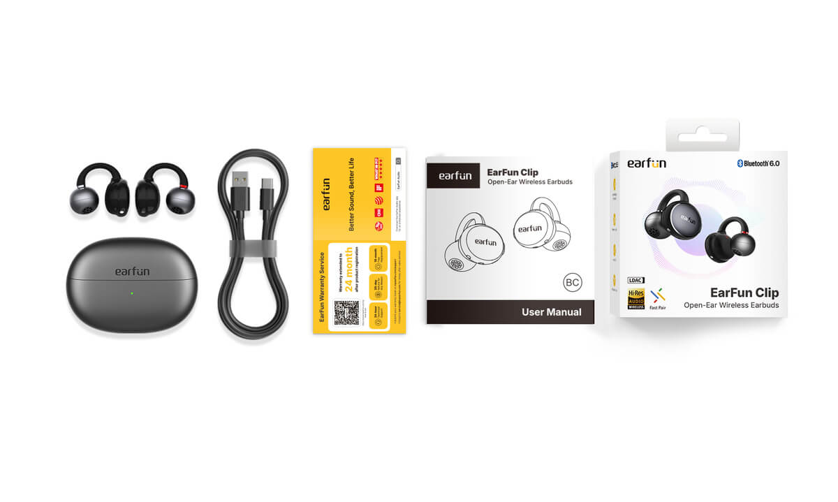 EarFun Clip комплектация