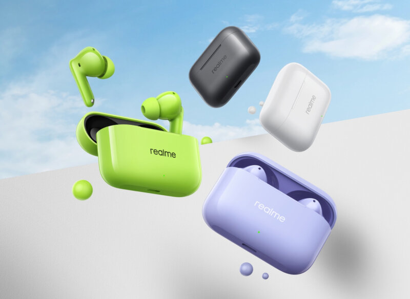 Realme Buds T200 - colors
