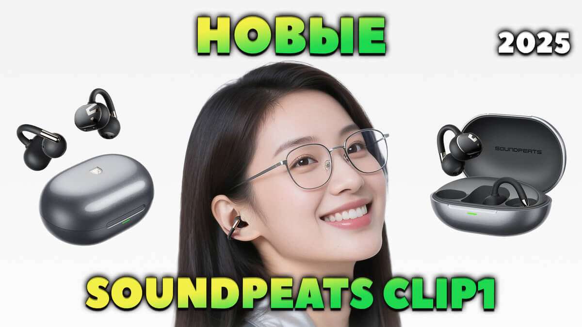 НОВЫЕ SoundPEATS Clip1 - TWS клипсы с Dolby Audio и Кодеком LDAC за $68