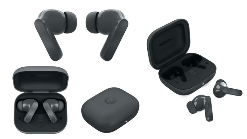 Pantone Dark Shadow Moto Buds Bass