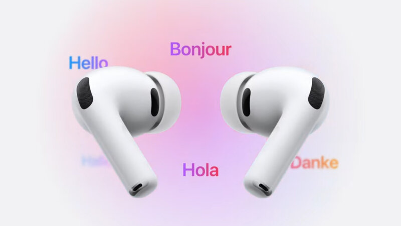 Apple AirPods Pro 3 - переводчик
