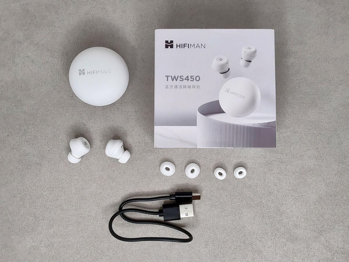 Комплектация HIFIMAN TWS450 