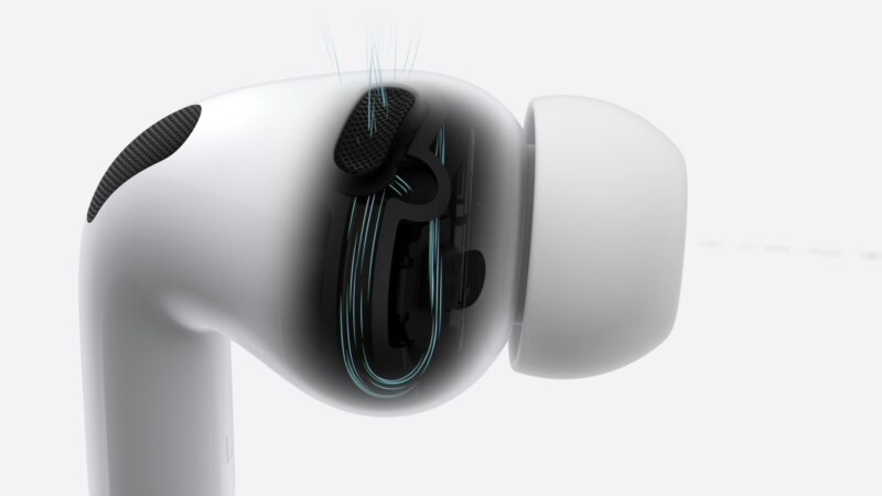 Apple AirPods Pro 3 - активное шумоподавление