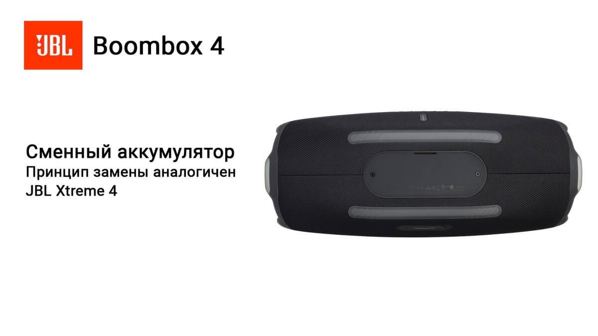 JBL Boombox 4 - сменный аккумулятор