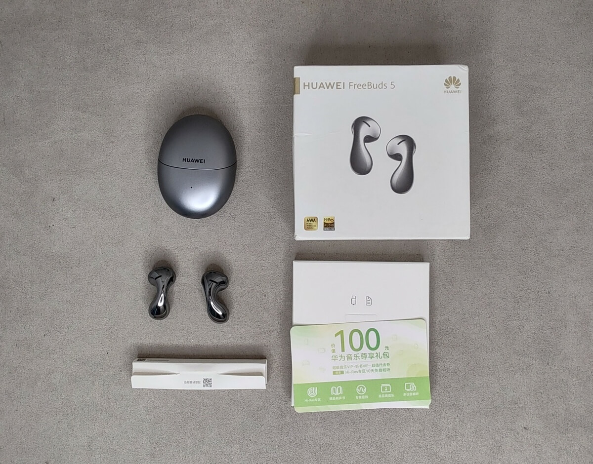 Huawei Freebuds 5 комплектация