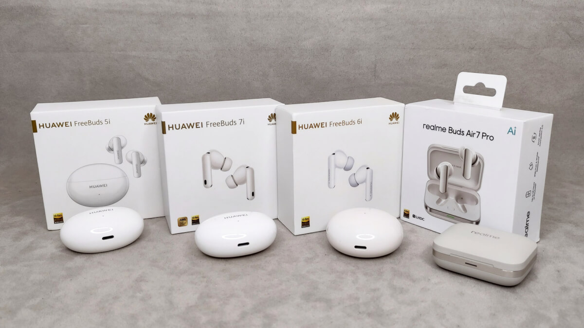 Сравнение с Конкурентами Huawei FreeBuds 7i