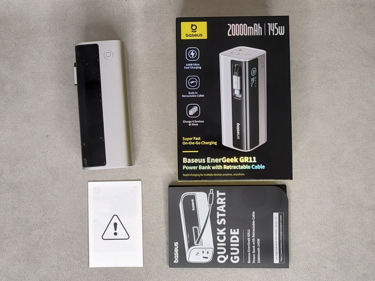 Комплектация Baseus EnerGeek GR11