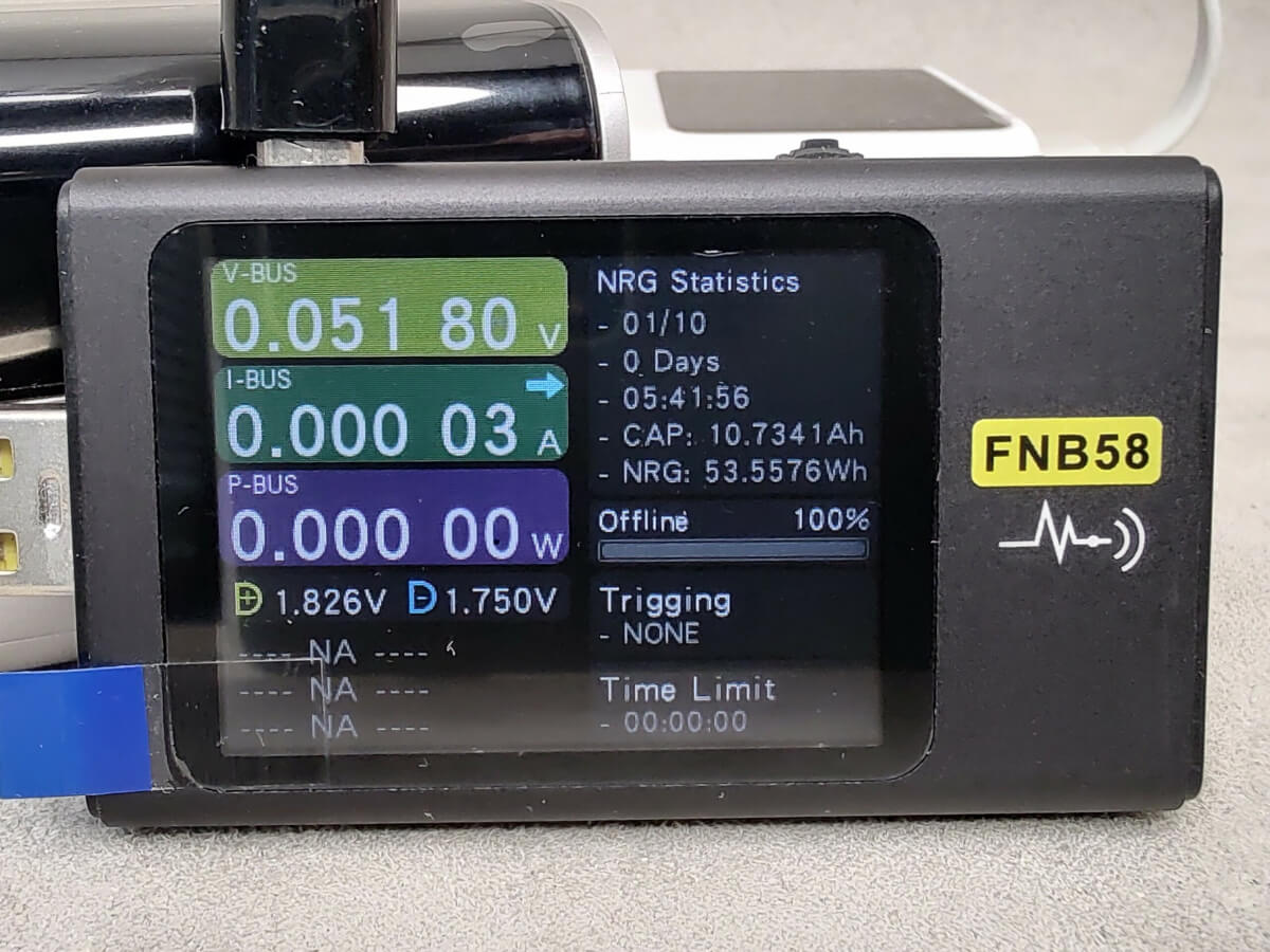 Выходная емкость батареи Baseus EnerGeek GR11