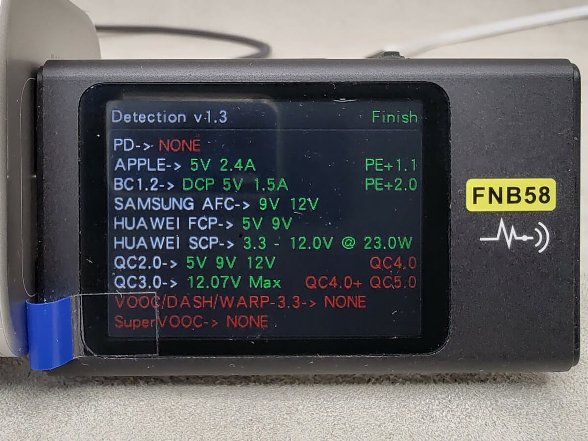 Протоколы зарядки для USB-A - Baseus EnerGeek GR11