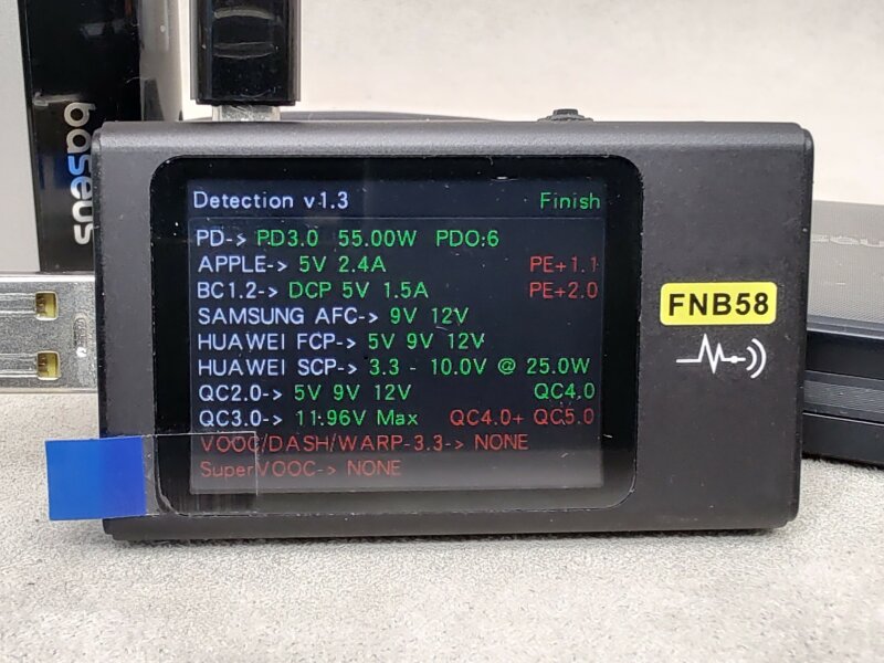 Протоколы зарядки Baseus PicoGo AM61