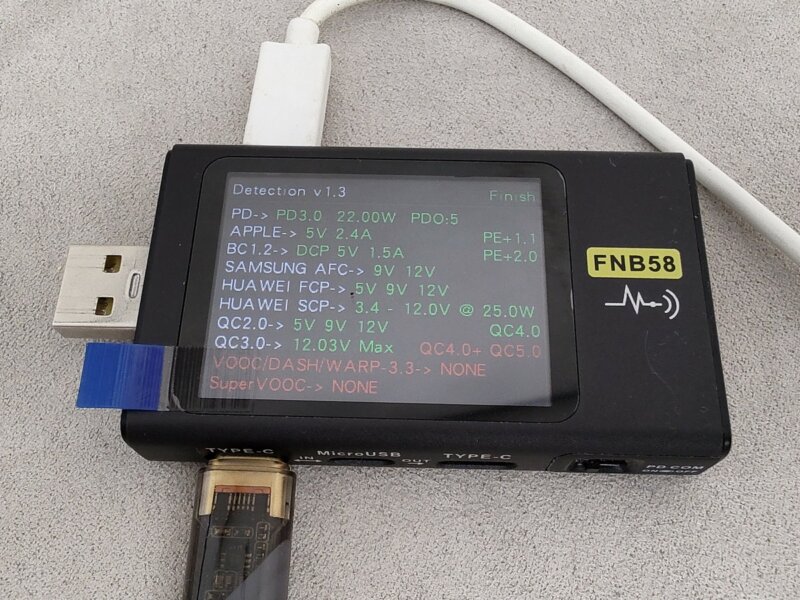 Baseus Star-Lord - протоколы зарядки USB-C