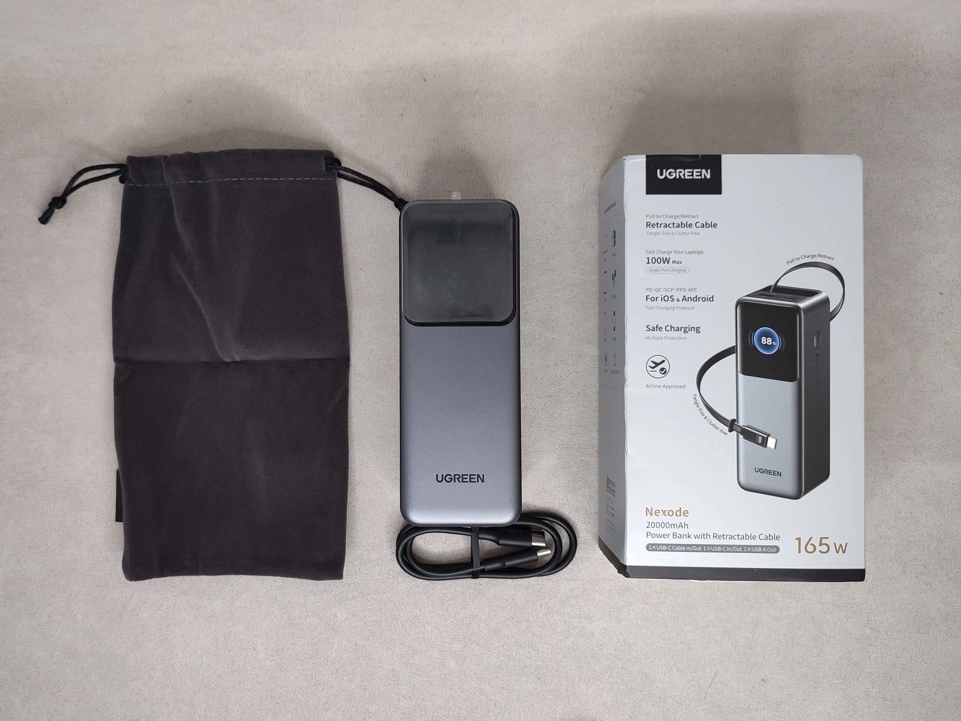 Лучший Повербанк до $80 - ОБЗОР PowerBank UGREEN Nexode 165W PB726 78 UGREEN Nexode PB726 - комплектация