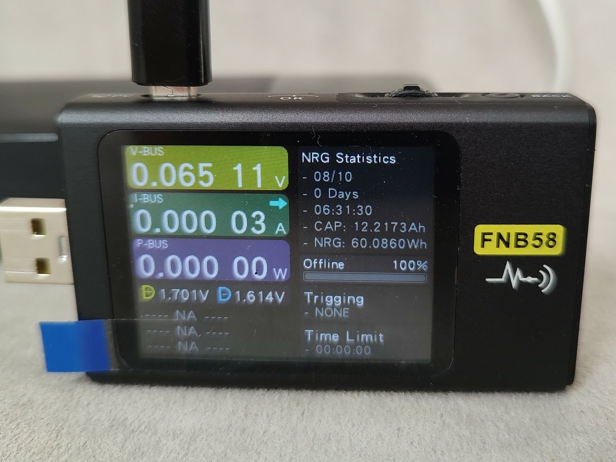 UGREEN Nexode PB726 - отдал заряда