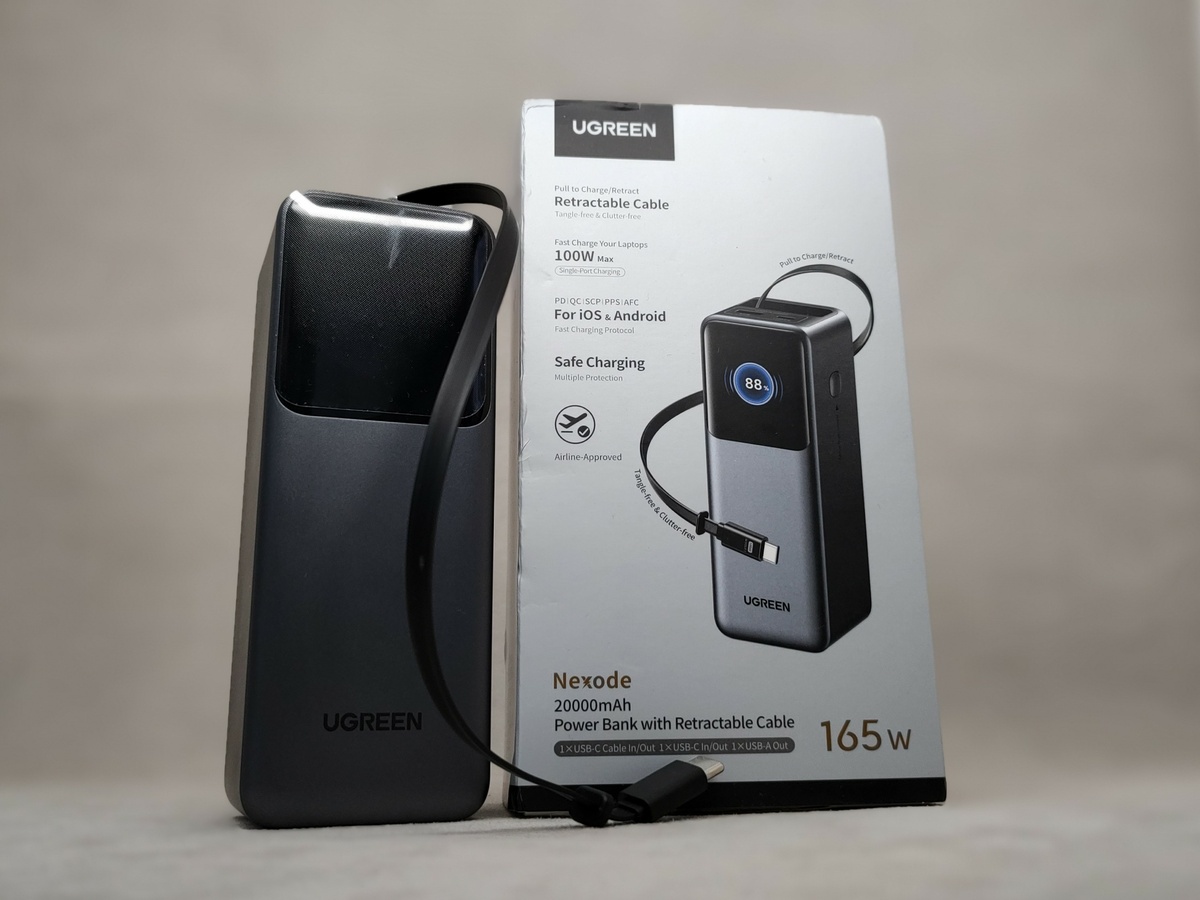ОБЗОР PowerBank UGREEN Nexode 165w