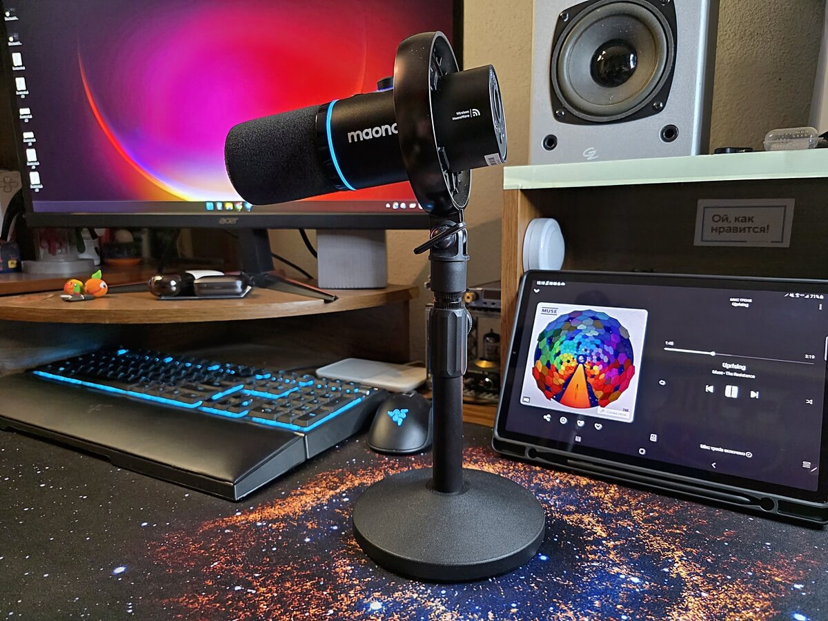 ОБЗОР Maono PD200W — ЛУЧШИЙ USB Микрофон до $100, с беспроводным 2.4 ГГц, USB и XLR подключениями 36 20251113 101842