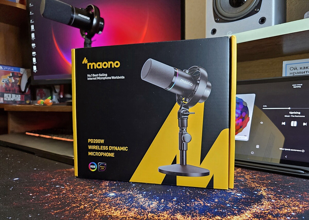 ОБЗОР Maono PD200W — ЛУЧШИЙ USB Микрофон до $100, с беспроводным 2.4 ГГц, USB и XLR подключениями 20 20251113 102408 1