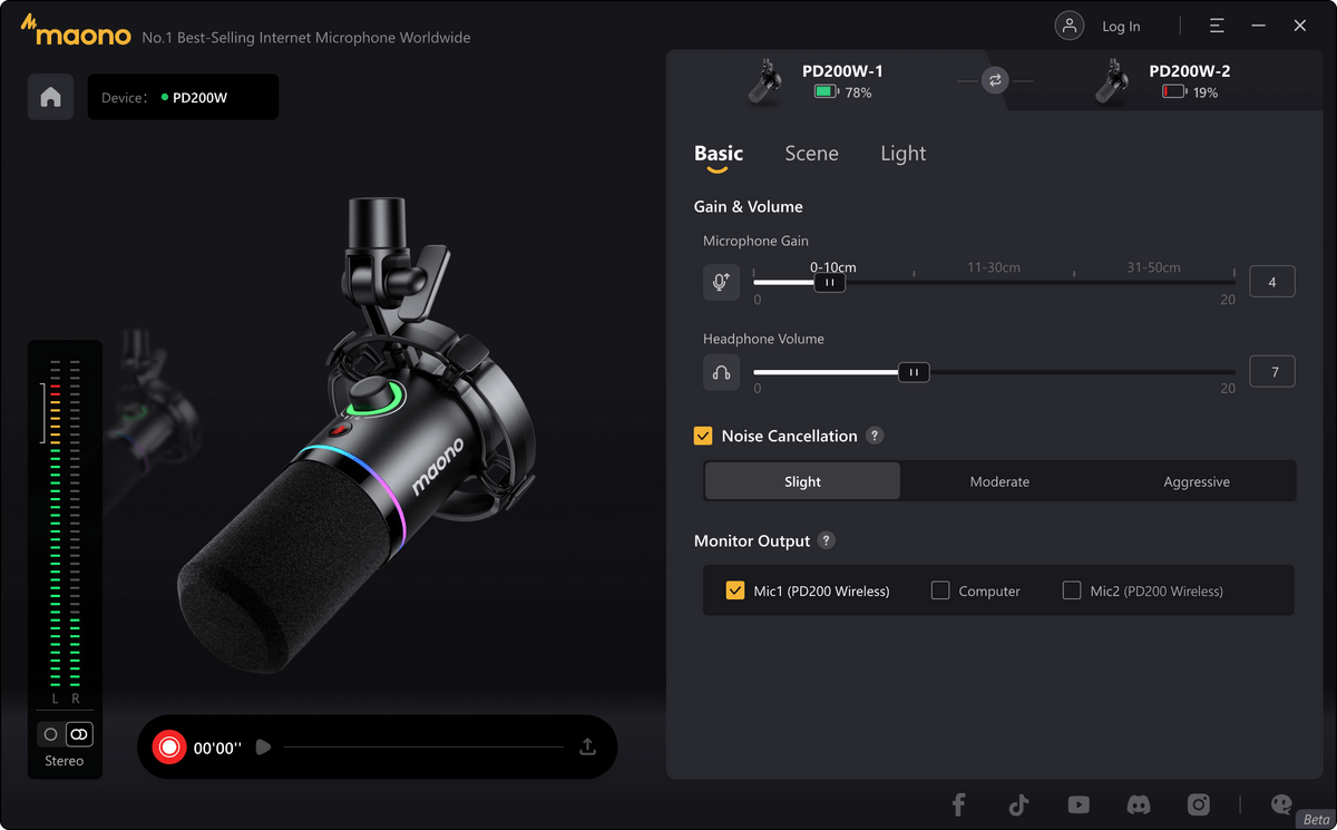 ОБЗОР Maono PD200W — ЛУЧШИЙ USB Микрофон до $100, с беспроводным 2.4 ГГц, USB и XLR подключениями 30 68a2eaeb97af1