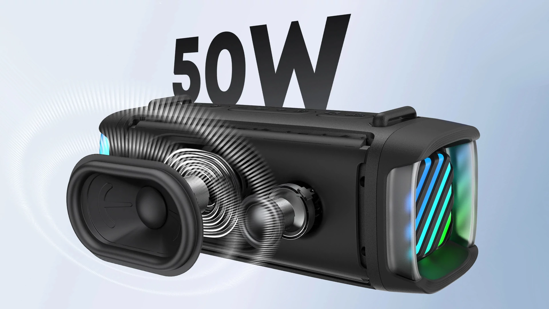 ОБЗОР Anker SoundCore Boom 3i - Лучшая НЕУБИВАЕМАЯ и Функциональная Колонка до $100 2 Anker SoundCore Boom 3i драйвер