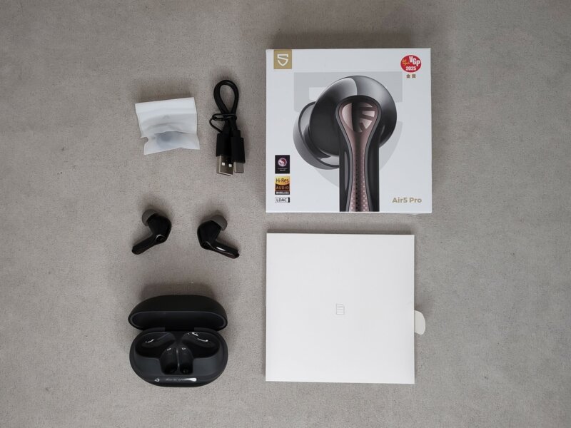 Soundpeats Air5 Pro - комплектация