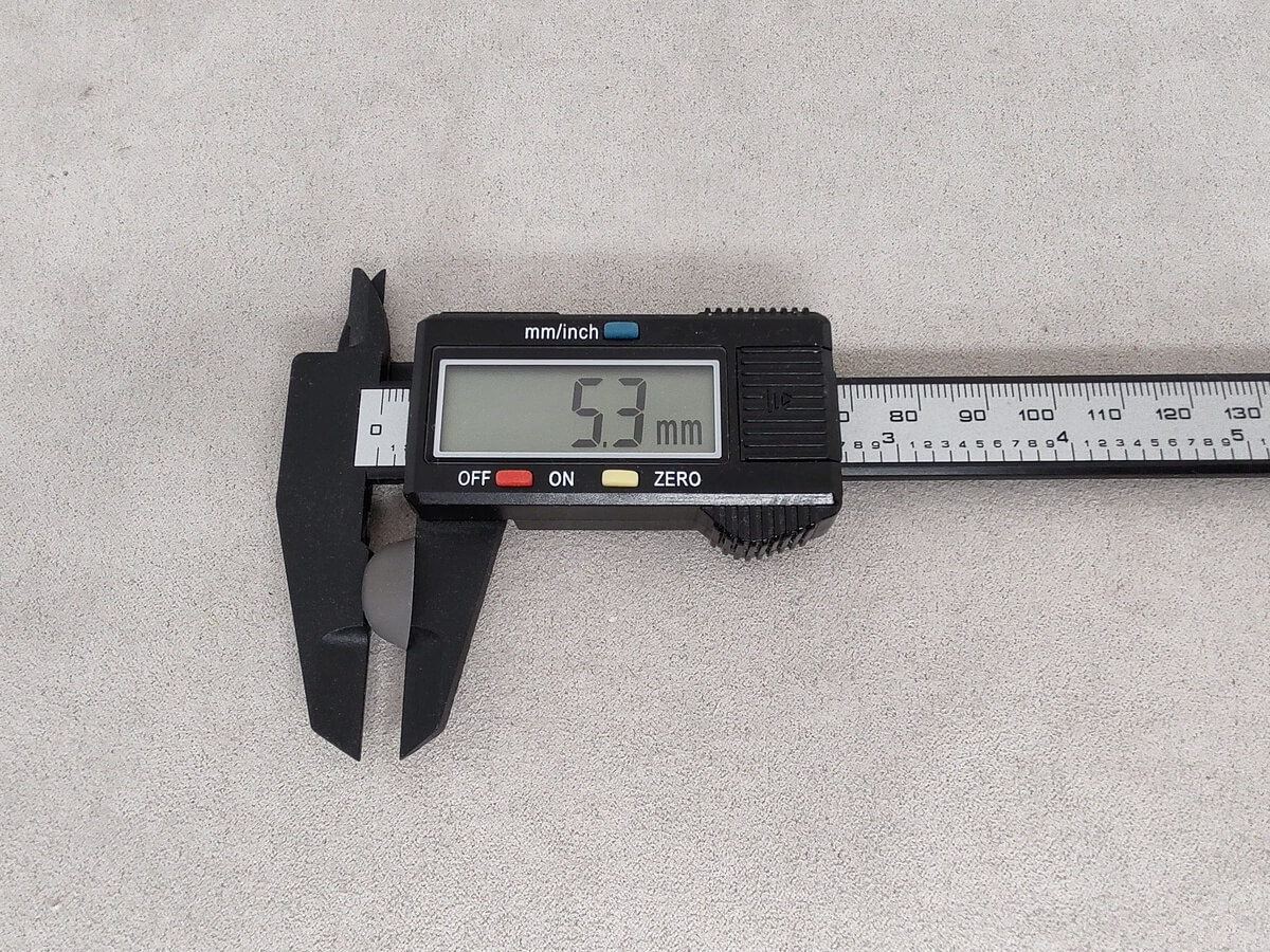 Высота амбушюры наушника Soundpeats Air5 Pro