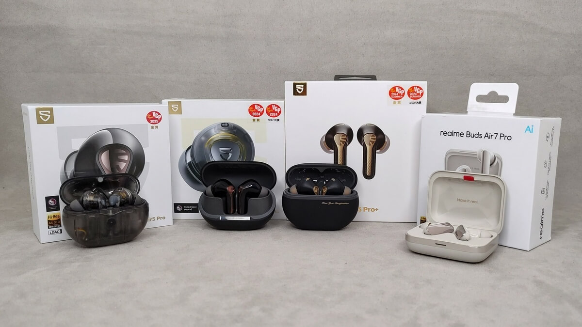 Сравнение с Конкурентами Soundpeats Air5 Pro