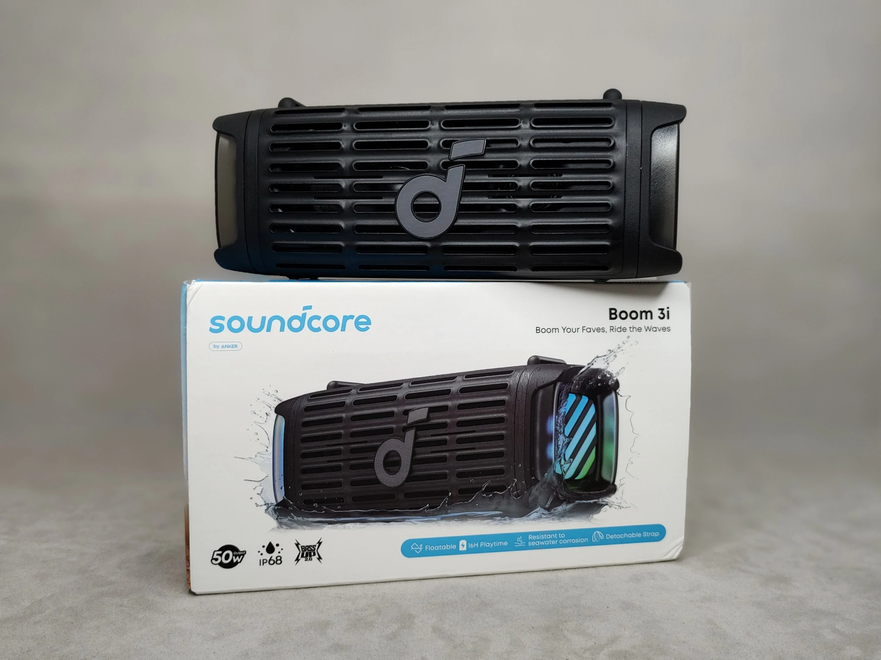 ОБЗОР Anker SoundCore Boom 3i - Лучшая НЕУБИВАЕМАЯ и Функциональная Колонка до $100 1 ОБЗОР Anker SoundCore Boom 3i