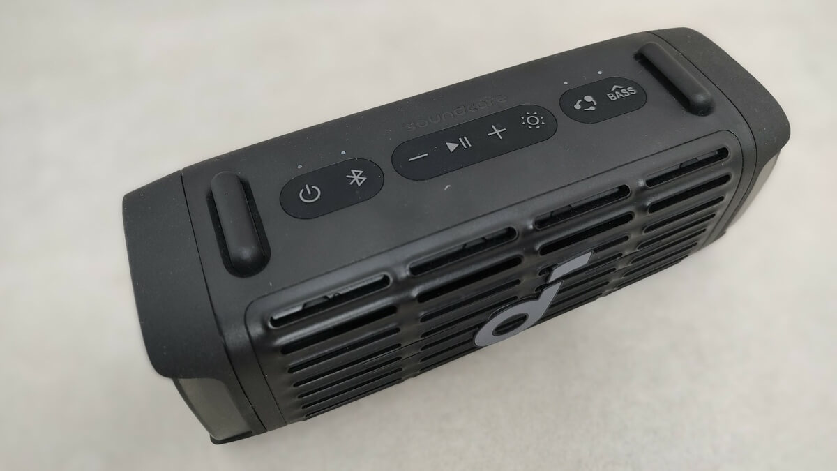 ОБЗОР Anker SoundCore Boom 3i - Лучшая НЕУБИВАЕМАЯ и Функциональная Колонка до $100 68 Anker SoundCore Boom 3i кнопки