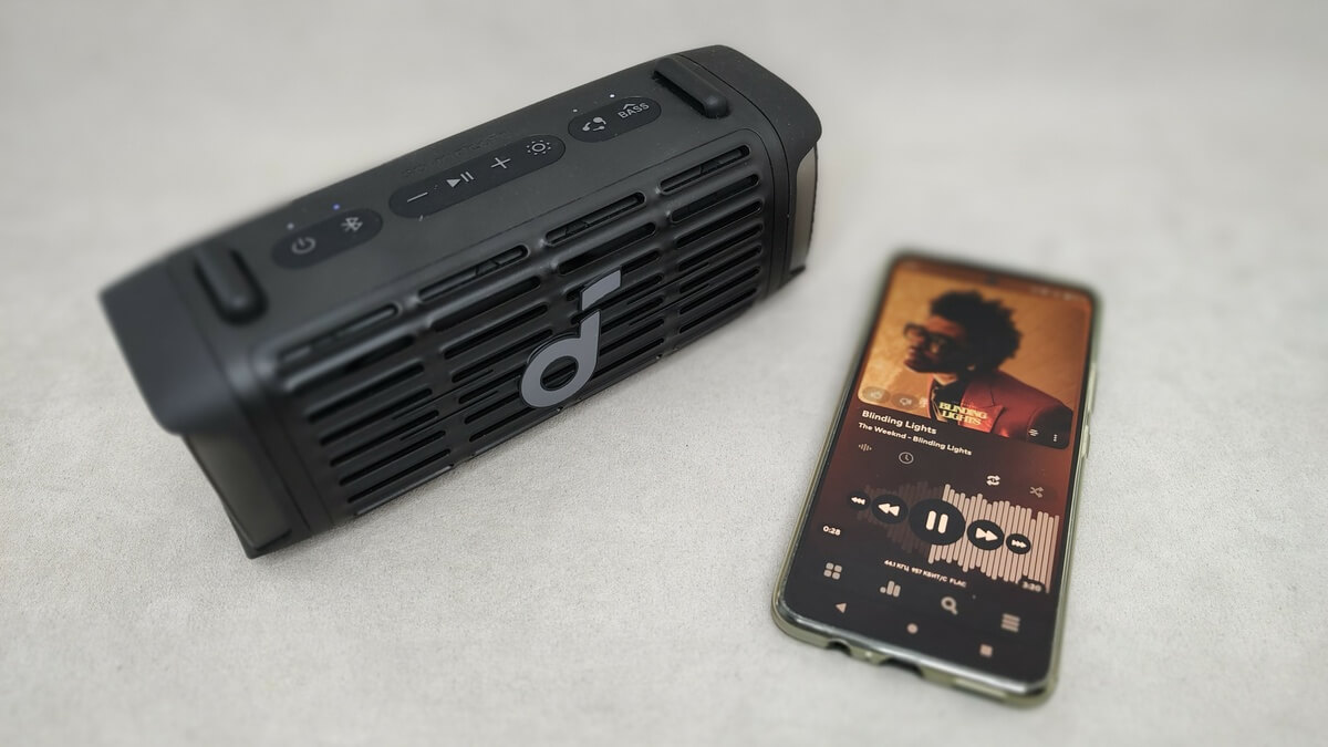 ОБЗОР Anker SoundCore Boom 3i - Лучшая НЕУБИВАЕМАЯ и Функциональная Колонка до $100 44 Anker SoundCore Boom 3i звук