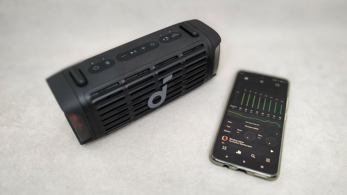 ОБЗОР Anker SoundCore Boom 3i - Лучшая НЕУБИВАЕМАЯ и Функциональная Колонка до $100 45 Anker SoundCore Boom 3i - настройка звука