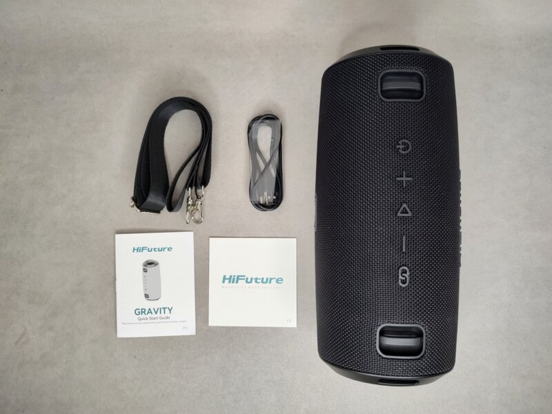 ОБЗОР HiFuture Gravity - ЛУЧШАЯ Колонка Размером с JBL Charge 6 до $60 72 HiFuture Gravity - комплектация