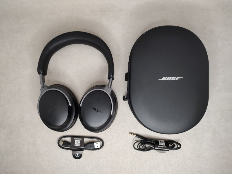 ОБЗОР Bose QuietComfort Ultra Headphones - Лучшее Шумоподавление до $300 и Пространственный Звук 82 Bose QuietComfort Ultra Headphones - комплектация