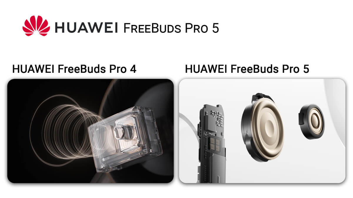 Сравнение звуковых систем HUAWEI FreeBuds Pro 5 и HUAWEI FreeBuds Pro 4