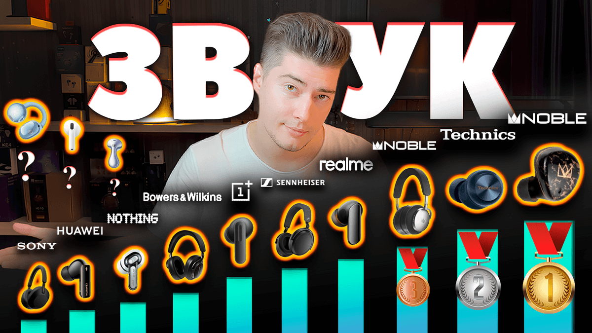 Лучшие Беспроводные Наушники по Качеству ЗВУКА