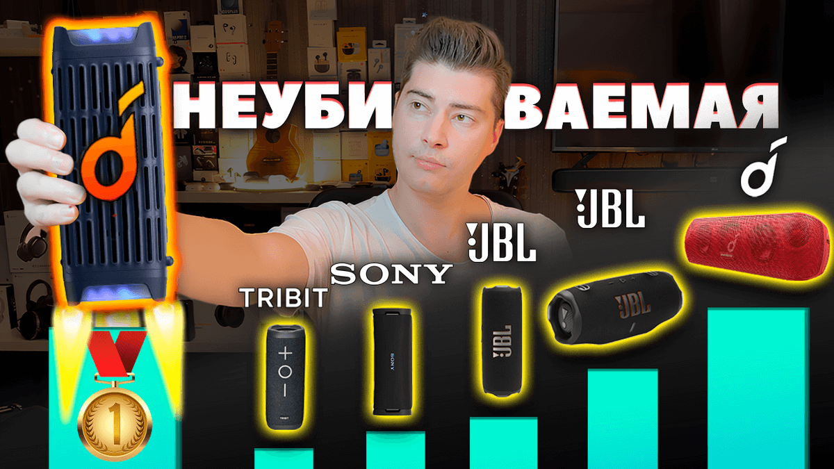 ОБЗОР Anker SoundCore Boom 3i - Лучшая НЕУБИВАЕМАЯ и Функциональная Колонка до $100